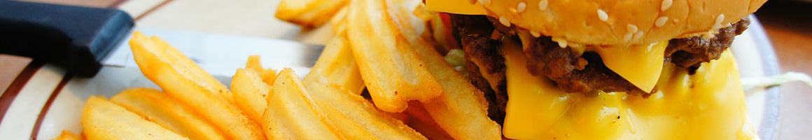 Eating Burger Dessert at LeDuc's Frozen Custard restaurant in Wales, WI.